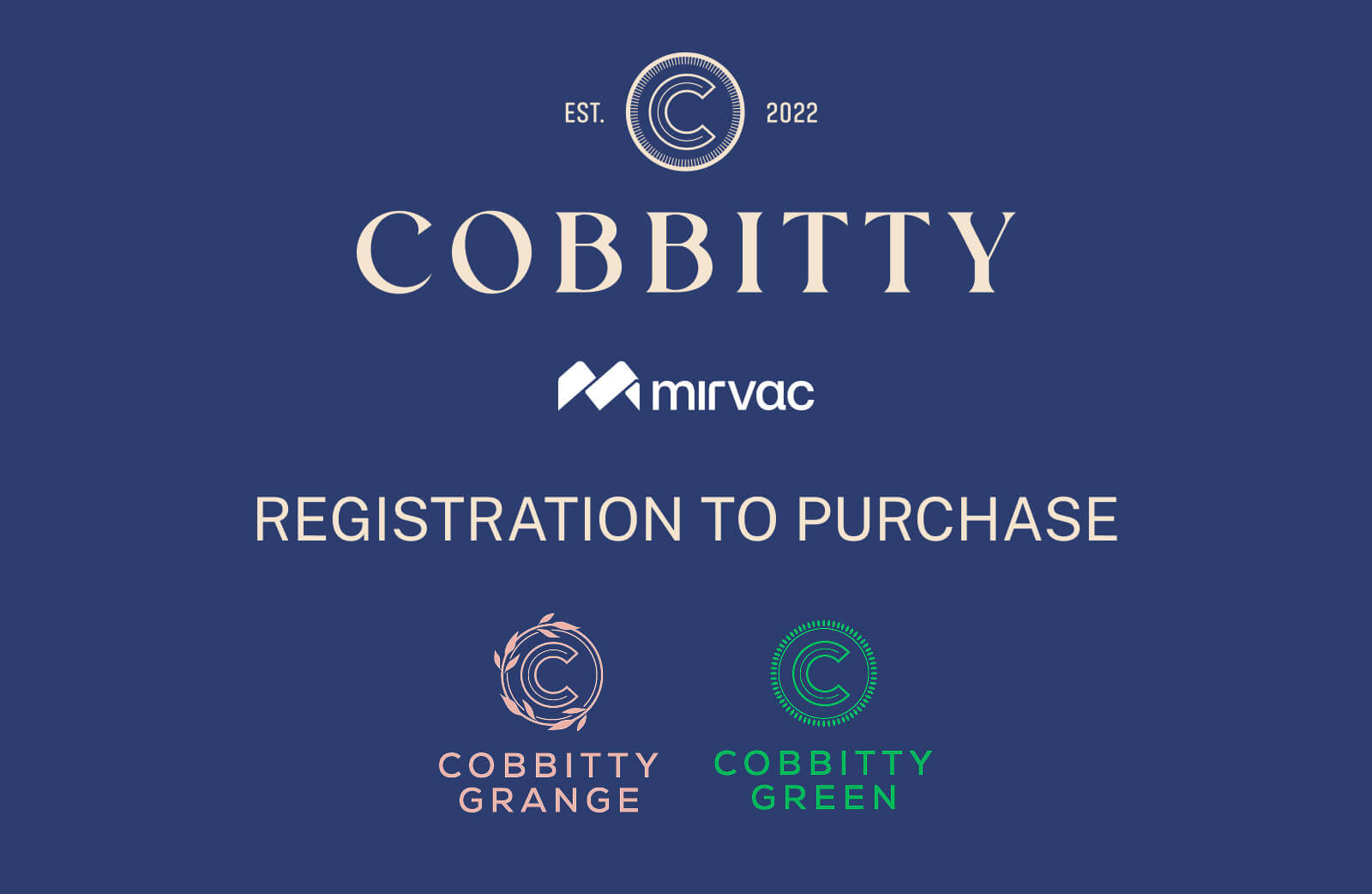 Cobbitty by Mirvac - Registration to Purchase - Coming Soon